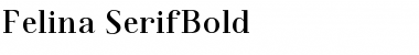 Download Felina SerifBold Regular Font