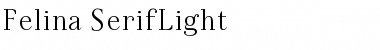 Download Felina SerifLight Regular Font