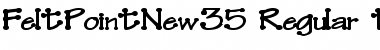 Download FeltPointNew35 Font
