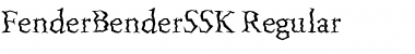 Download FenderBenderSSK Regular Font