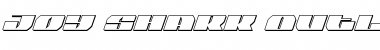 Download Joy Shark Outline Italic Outline Italic Font