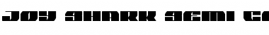 Download Joy Shark Semi-Condensed Font
