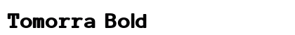 Tomorra Bold preview