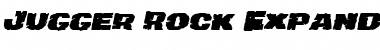 Download Jugger Rock Expanded Italic Font