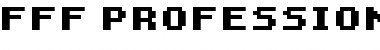 Download FFF Professional Bold Extended Regular Font