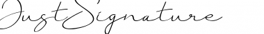 Download Just Signature Font