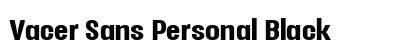 Vacer Sans Personal Black preview