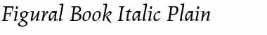 Download Figural Book Italic Font