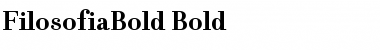 Download FilosofiaBold Bold Font