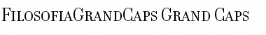Download FilosofiaGrandCaps Grand Caps Font