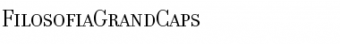 Download FilosofiaGrandCaps Roman Font