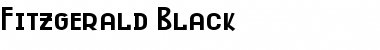 Download Fitzgerald Black Regular Font