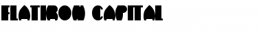 Download Flatiron Capital Regular Font