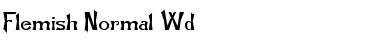 Download Flemish-Normal Wd Regular Font