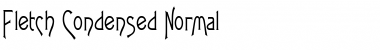 Download Fletch Condensed Normal Font