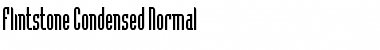 Download Flintstone Condensed Normal Font