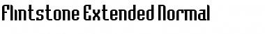 Download Flintstone Extended Normal Font