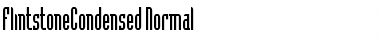Download FlintstoneCondensed Normal Font