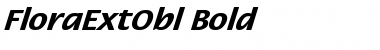 Download FloraExtObl-Bold Font
