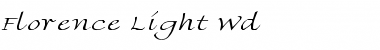 Download Florence-Light Wd Font