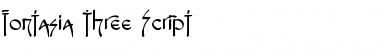 Download Fontasia Three Script Font