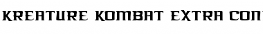 Download Kreature Kombat Extra-Condensed Condensed Font