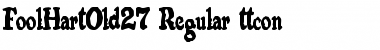 Download FoolHartOld27 Font