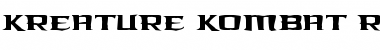 Download Kreature Kombat Rough Regular Font