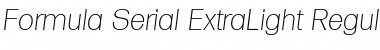 Download Formula-Serial-ExtraLight Font