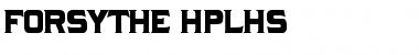 Download Forsythe HPLHS Font