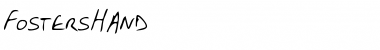 Download FostersHand Font