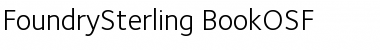 Download FoundrySterling-BookOSF Regular Font