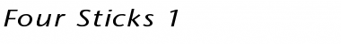 Download Four Sticks 1 Font