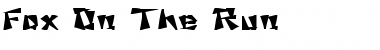 Download Fox On The Run 1 Font