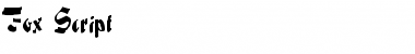 Download Fox Script Font