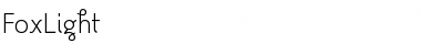 Download FoxLight Font