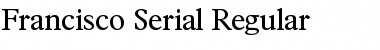 Download Francisco-Serial Font