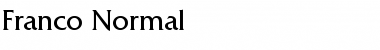 Download Franco Font