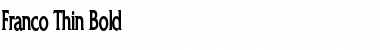 Download Franco Thin Font