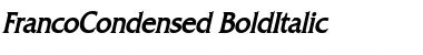 Download FrancoCondensed Font