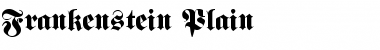 Download Frankenstein Font