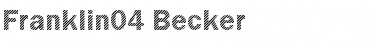 Download Franklin04 Becker Font