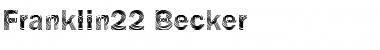 Download Franklin22 Becker Font