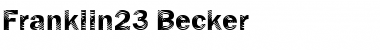 Download Franklin23 Becker Font