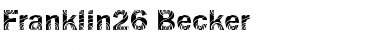 Download Franklin26 Becker Font