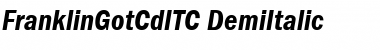 Download FranklinGotCdITC Font