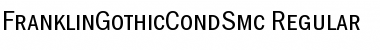 Download FranklinGothicCondSmc Font