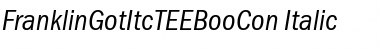 Download FranklinGotItcTEEBooCon Font