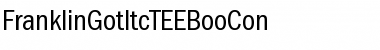 Download FranklinGotItcTEEBooCon Font