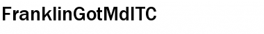 Download FranklinGotMdITC Font